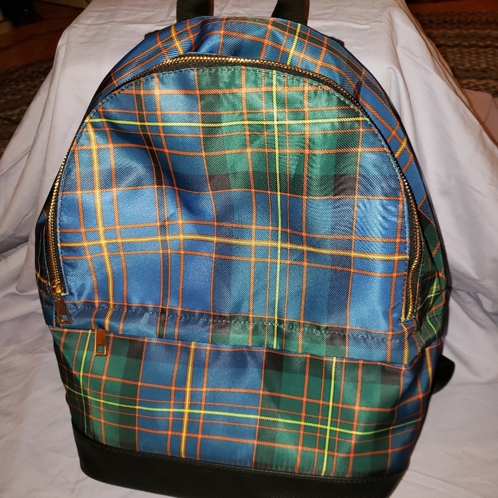 Plaid Backpack